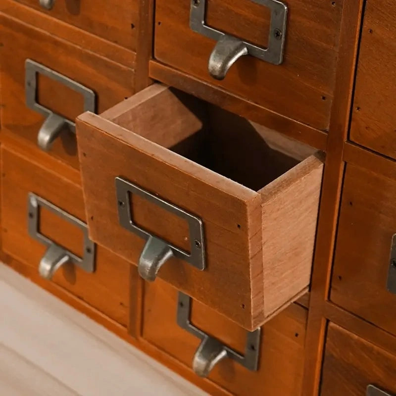 9 Drawer Wooden Cabinet