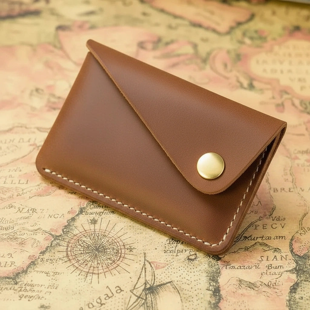 Vintage Leather Card Holder