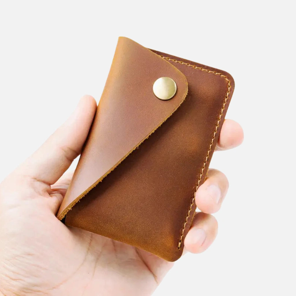 Vintage Leather Card Holder