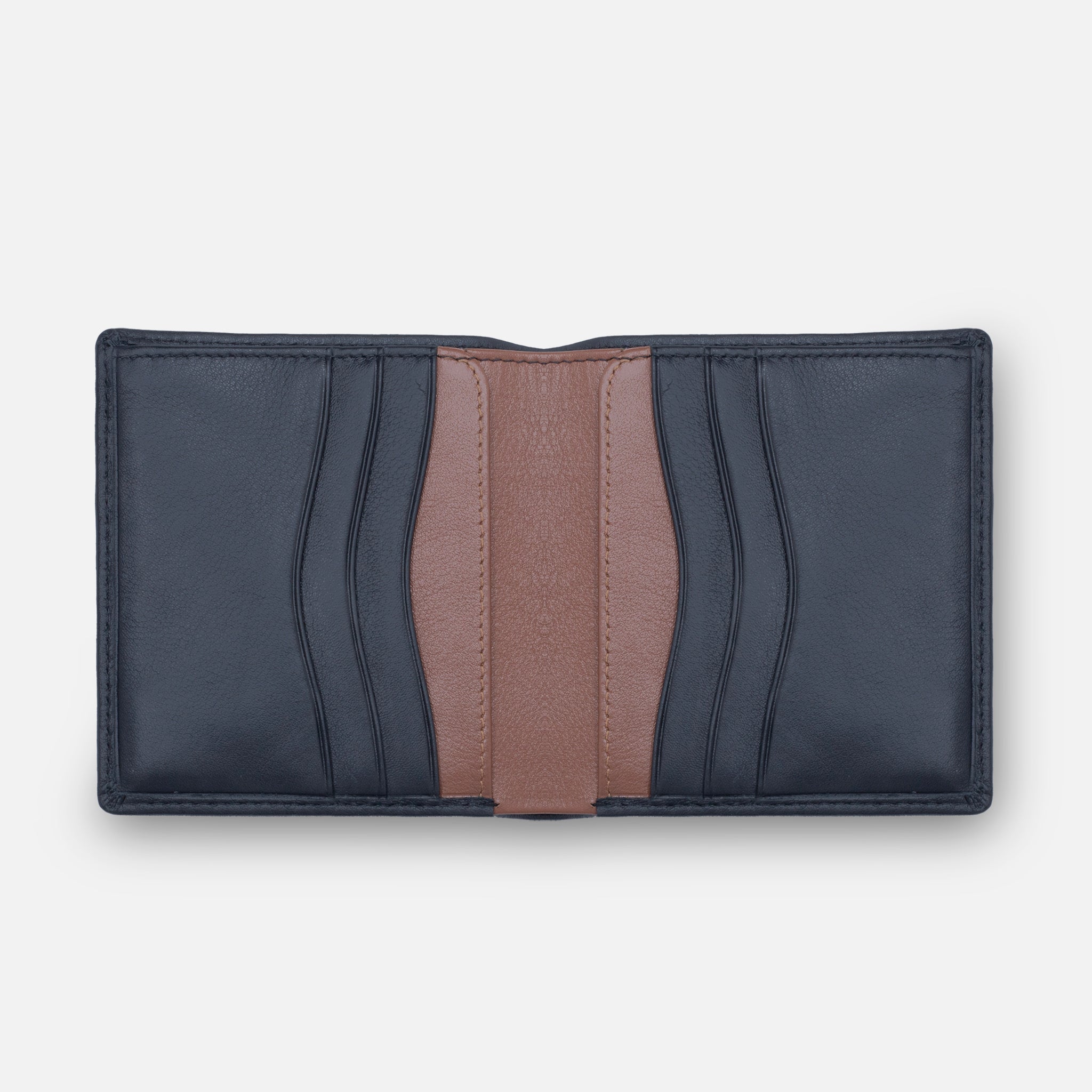 Billeterra Bifold Wallet Black / Tan