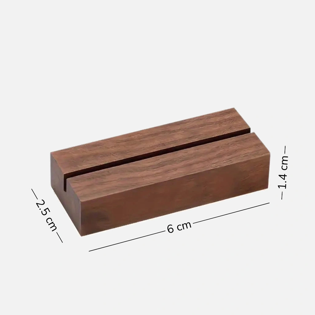 Minimalist Wood Card Holders